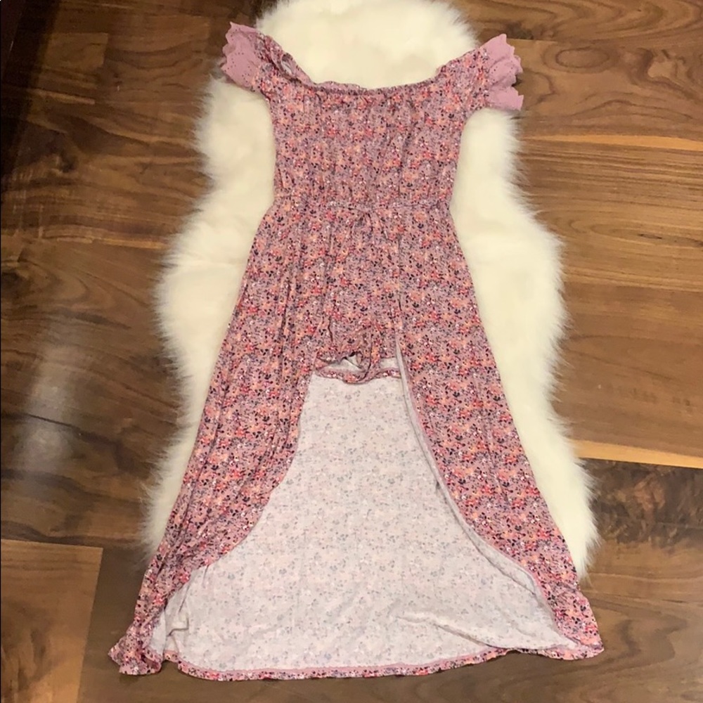 Dress/shorts romper. This is SO cute on!!